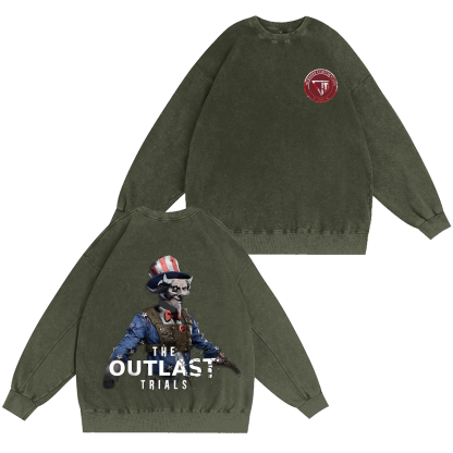 The Outlast Trials Unisex Washed T-shirt/Crewneck/Hoodie
