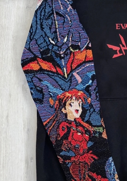 Evangelion World Oversize Tapestry Hoodie