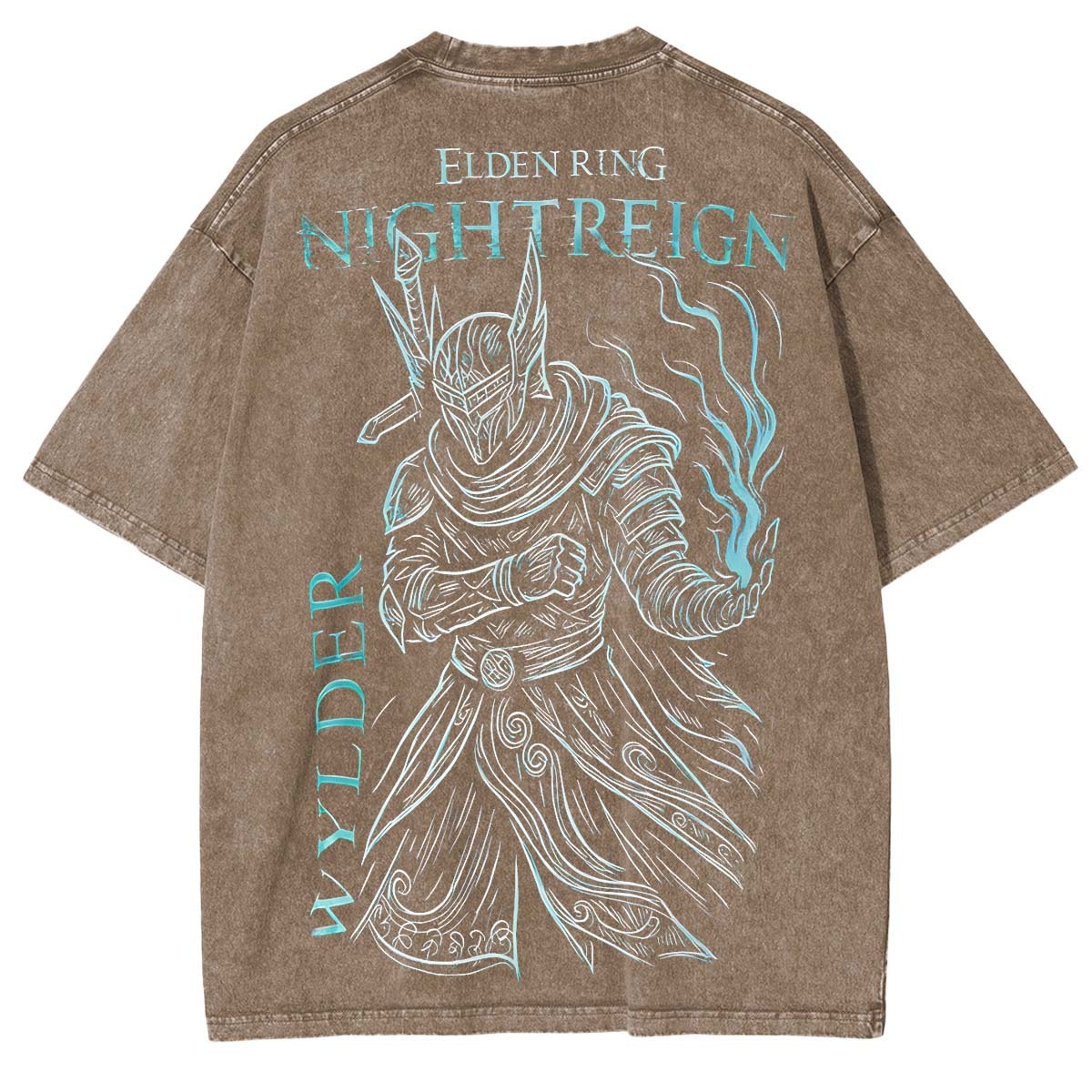 Elden Ring Nightreign Vintage Washed Unisex T-Shirt