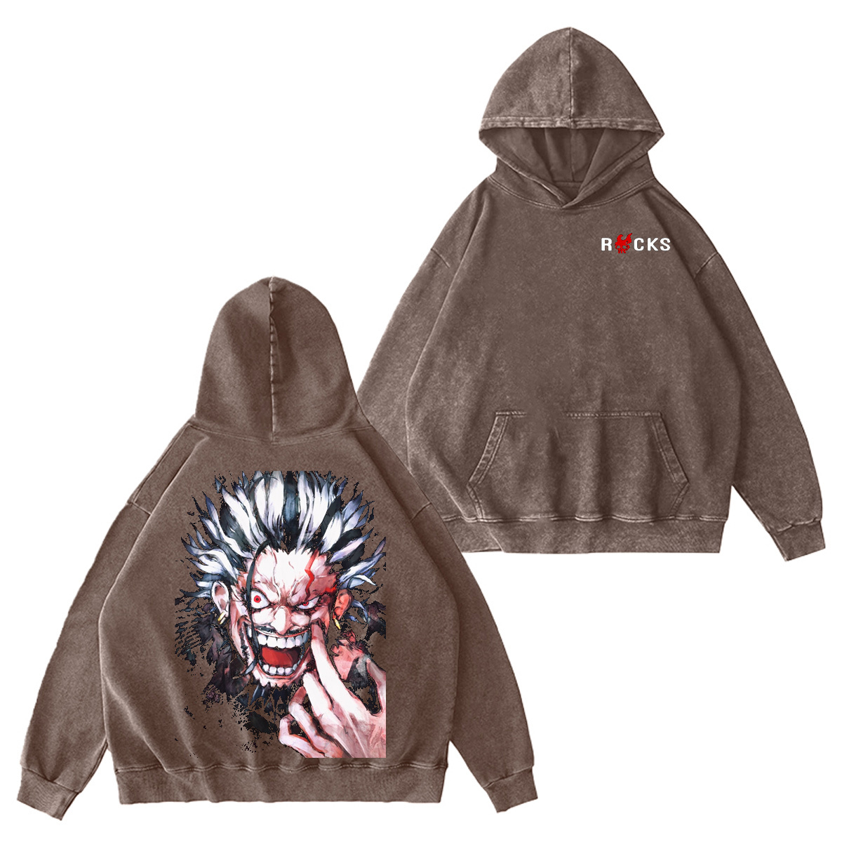 Rocks D Xebec One Piece Vintage Washed T-shirt/Crewneck/Hoodie