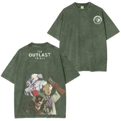 The Outlast Trials Vintage Washed T-shirt/Crewneck/Hoodie