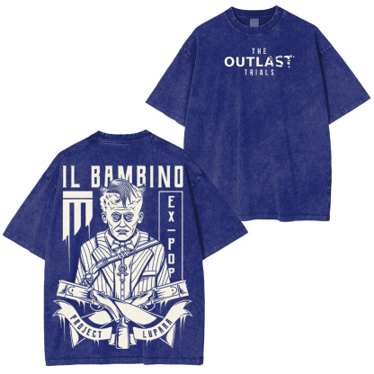 Outlast Trials Vintage Washed T-shirt/Crewneck/Hoodie