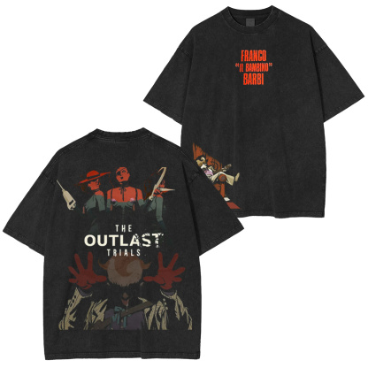 The Outlast Trials Vintage Washed T-shirt/Crewneck/Hoodie