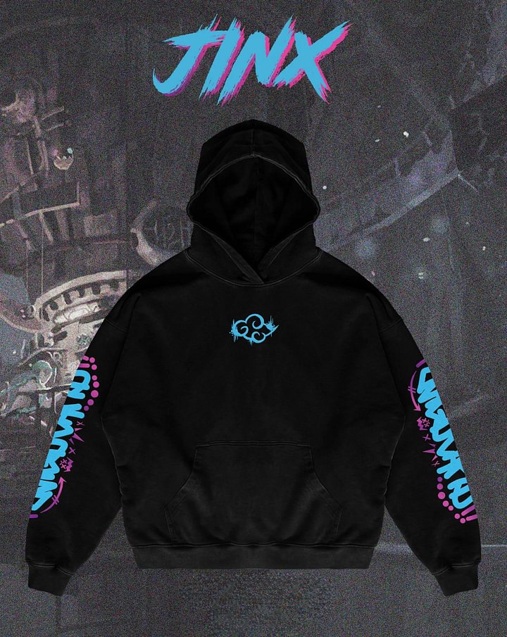 Wildcard Jinx Oversized Hoodie-💥Clearance Sale💥