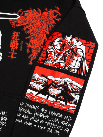 Berserker Blk Hoodie