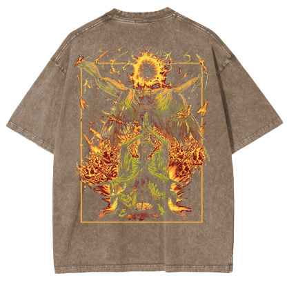 Midra Lord of Frenzied Flame Vintage Washed Unisex T-Shirt