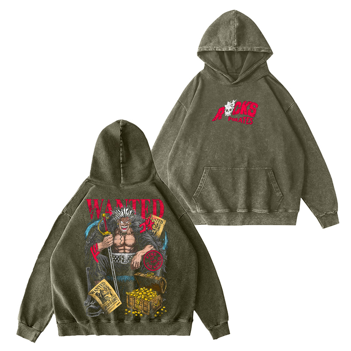 Rocks D Xebec One Piece Oversized T-shirt/Crewneck/Hoodie