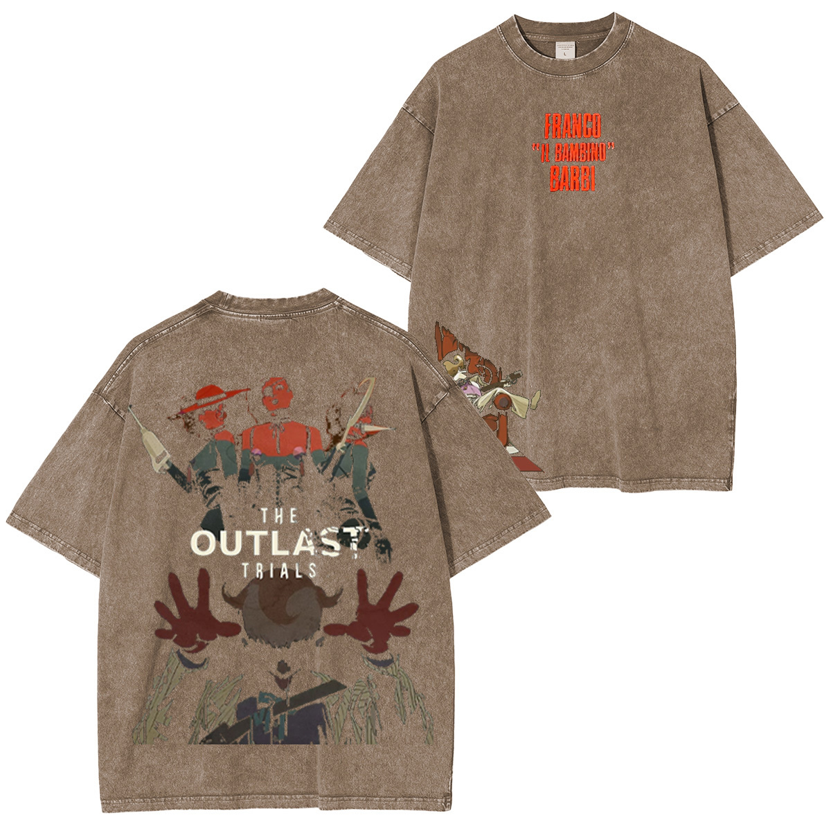 The Outlast Trials Vintage Washed T-shirt/Crewneck/Hoodie