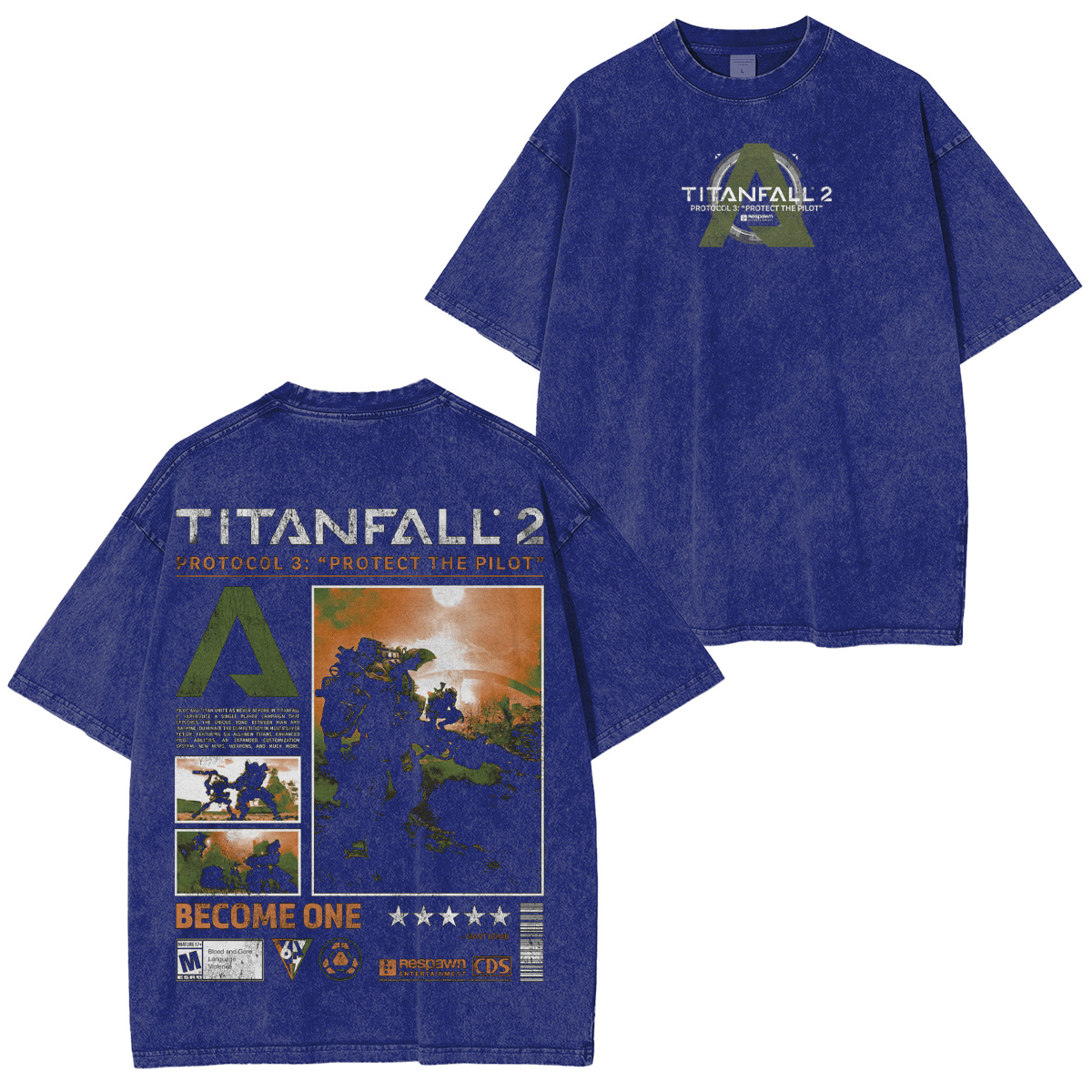 Titanfall 2 Washed T-shirt/Crewneck/Hoodie