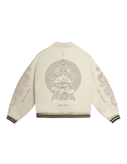 God Of Shinobi Denim Bomber Jacket