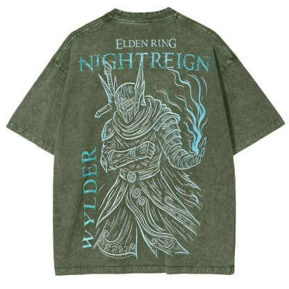Elden Ring Nightreign Vintage Washed Unisex T-Shirt