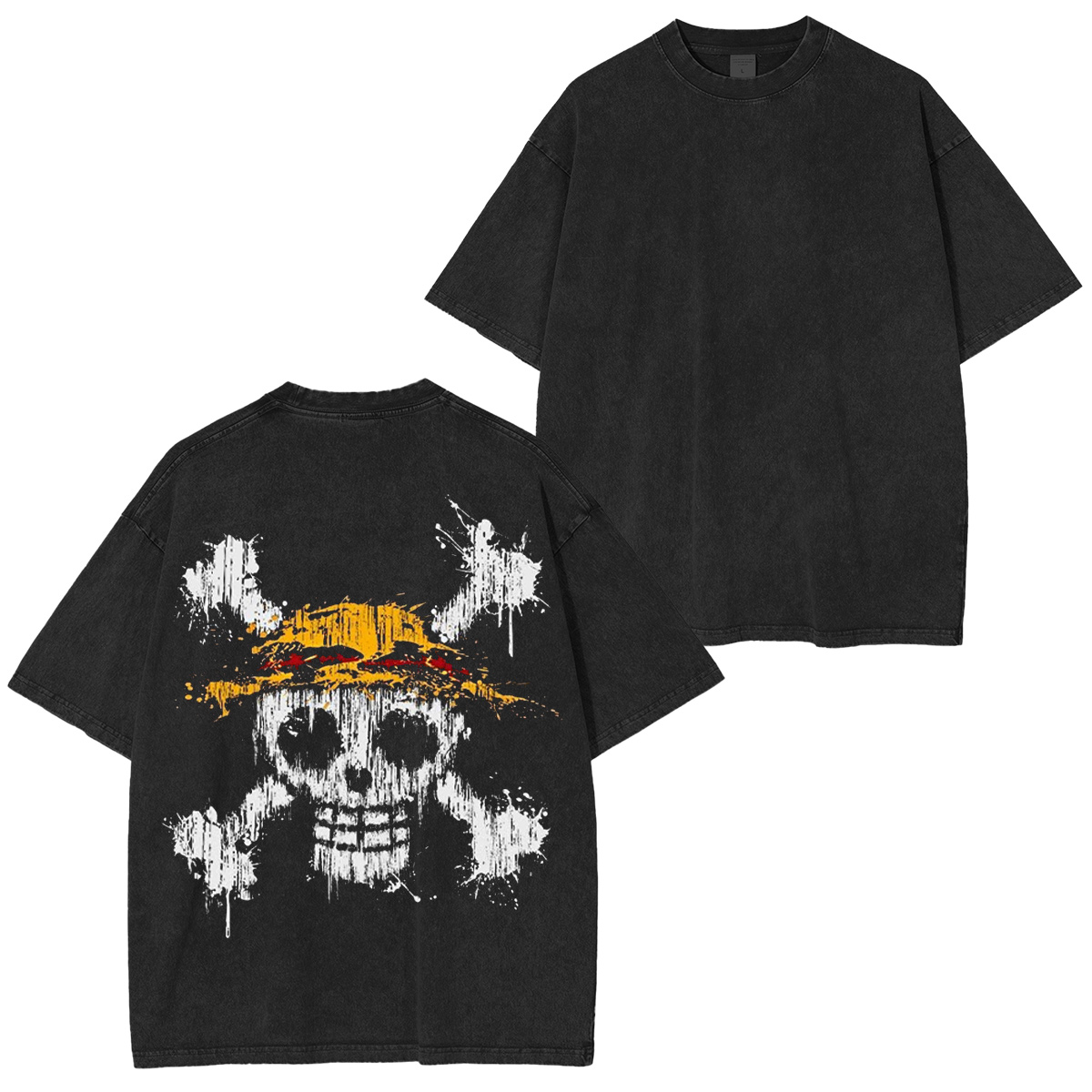 Luffy One Piece Washed T-shirt/Crewneck/Hoodie