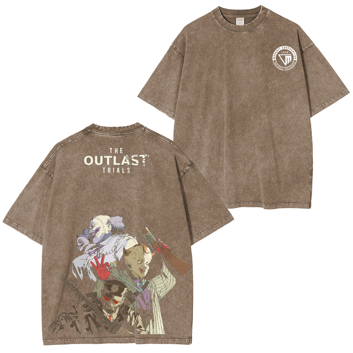 The Outlast Trials Vintage Washed T-shirt/Crewneck/Hoodie