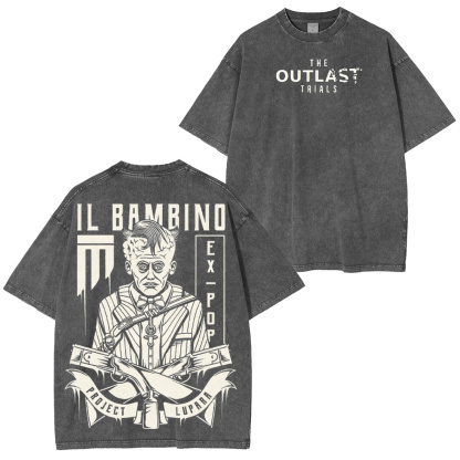 Outlast Trials Vintage Washed T-shirt/Crewneck/Hoodie