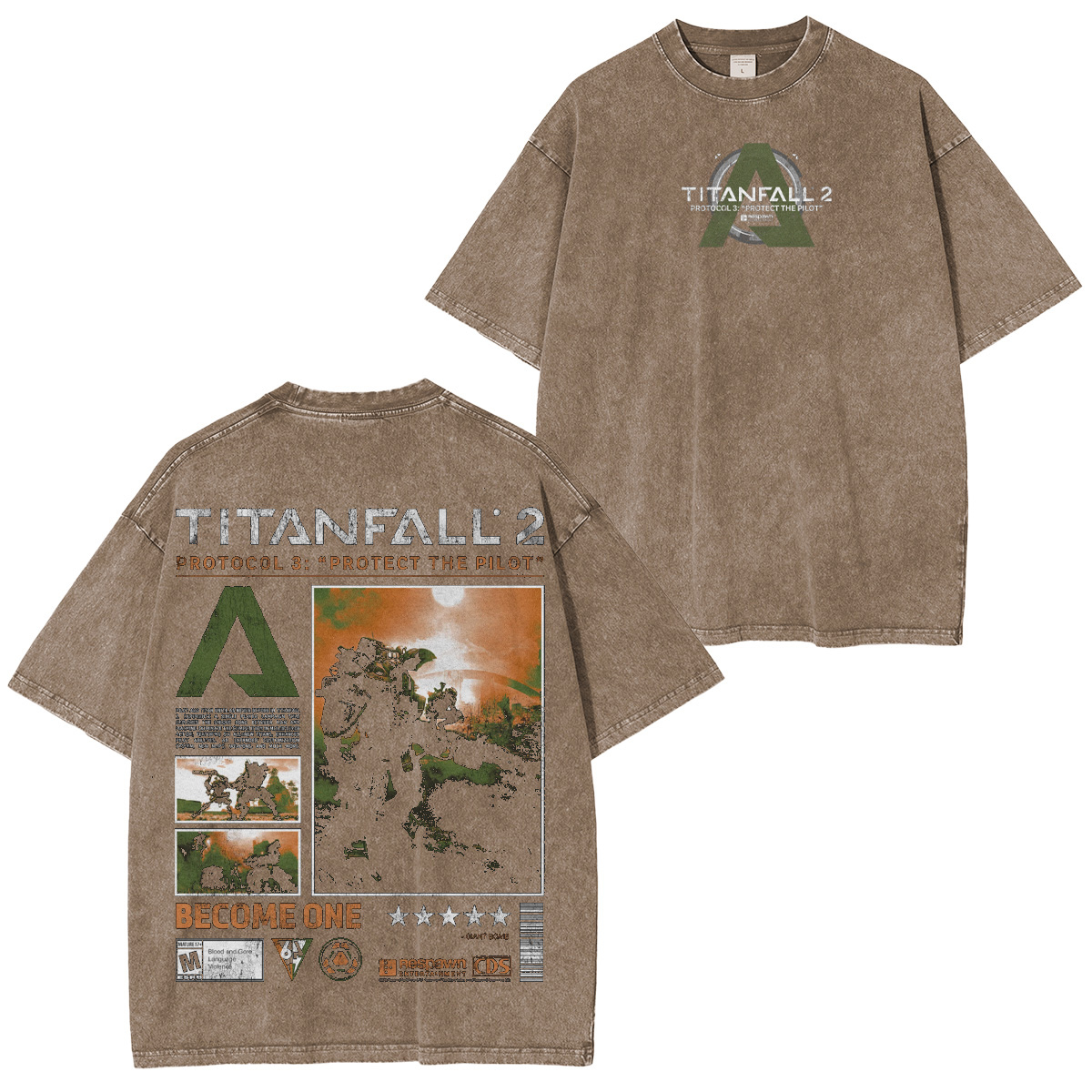 Titanfall 2 Washed T-shirt/Crewneck/Hoodie
