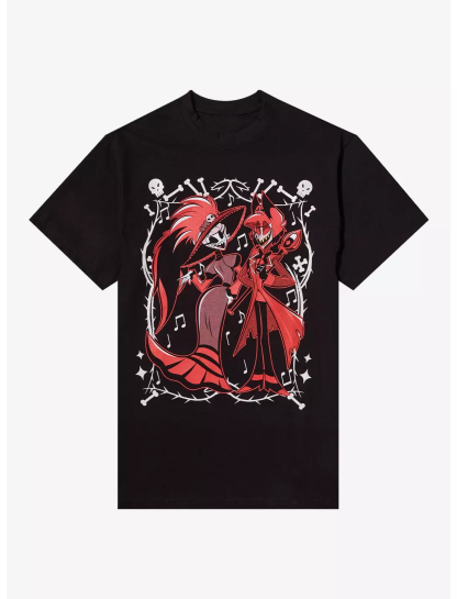 Hazbin Hotel Rosie & Alastor Ace Double-Sided Tee/Hoodie