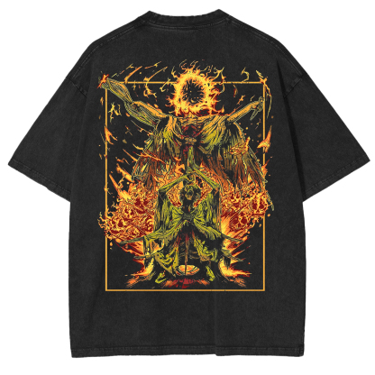 Midra Lord of Frenzied Flame Vintage Washed Unisex T-Shirt