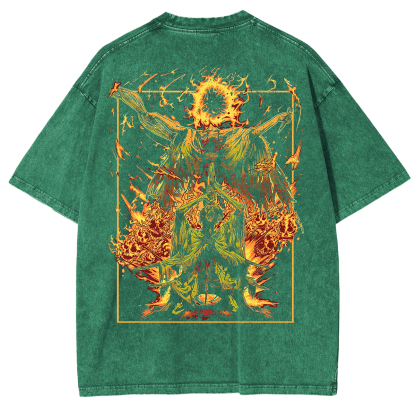 Midra Lord of Frenzied Flame Vintage Washed Unisex T-Shirt
