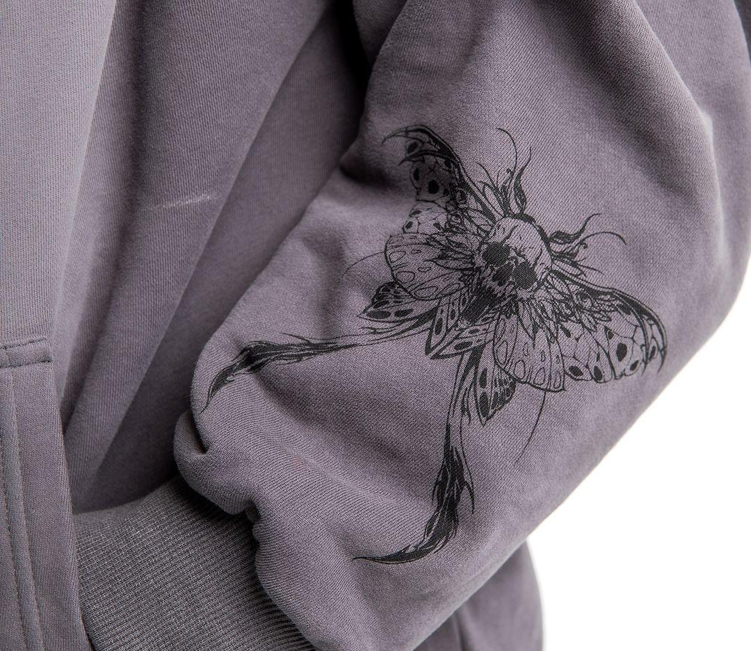 Hades / Persephone reversible hoodie