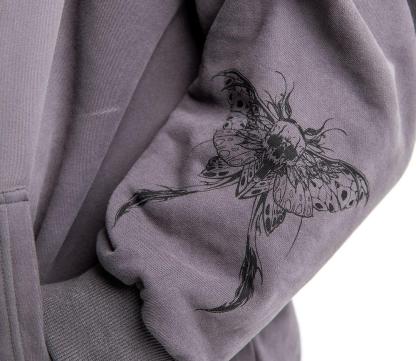 Hades / Persephone reversible hoodie
