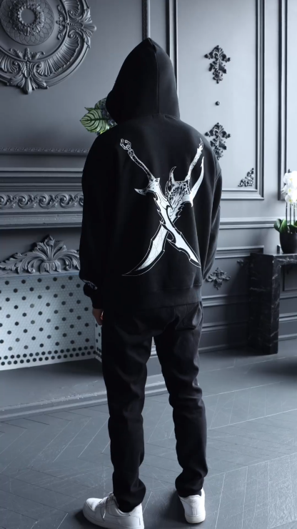 Arise Embroider Hoodie - Solo Leveling