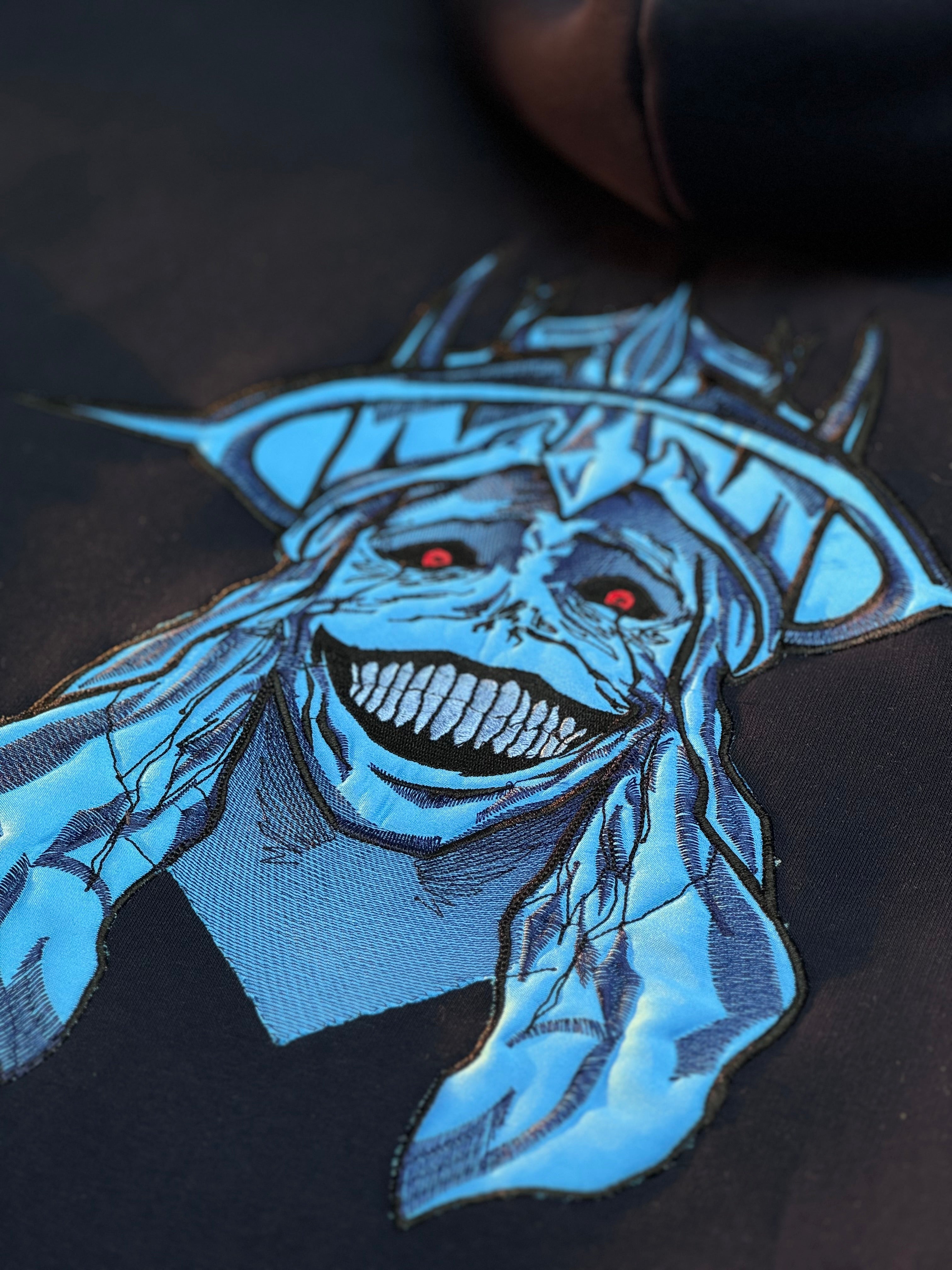 Solo Leveling Embroidered Hoodie