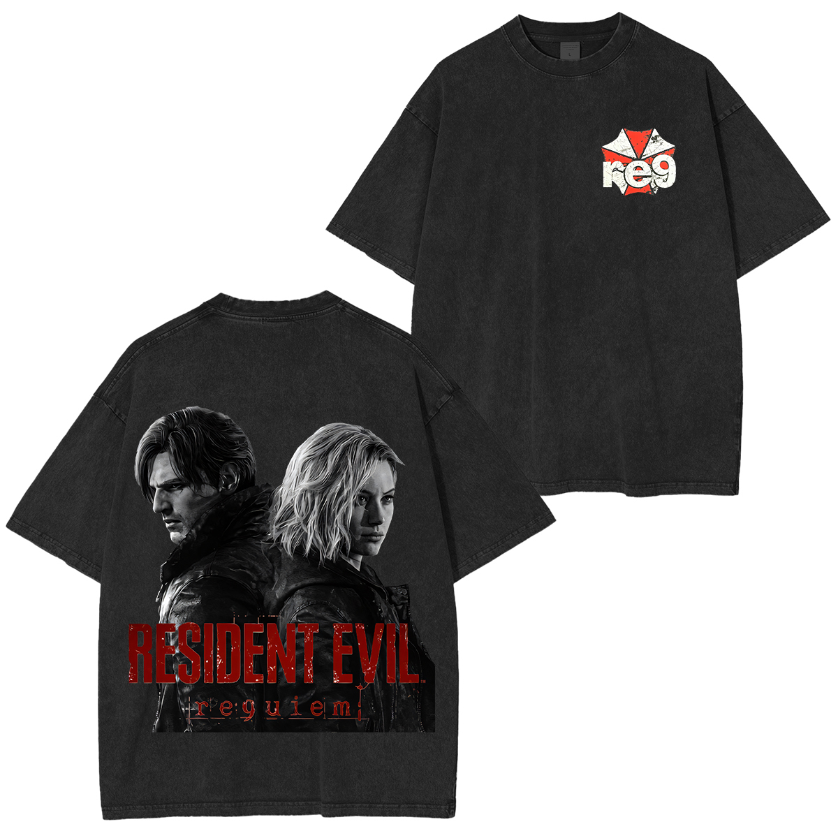 Resident Evil Washed T-shirt/Crewneck/Hoodie