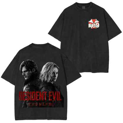 Resident Evil Washed T-shirt/Crewneck/Hoodie