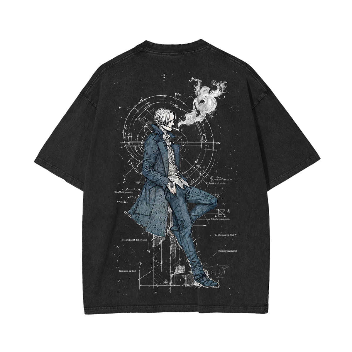 Sanji One Piece Unisex Washed T-Shirt