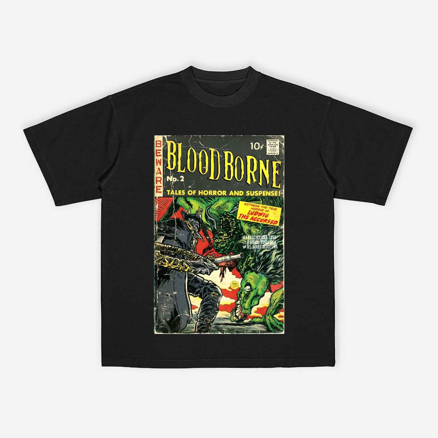 Bloodborne - comic cover fan art Classic T-Shirt