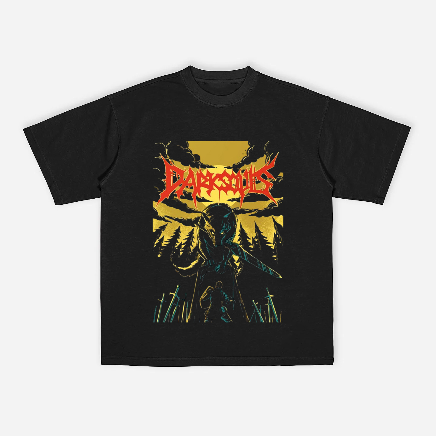 Unofficial Dark Souls Metal Band Classic T-Shirt