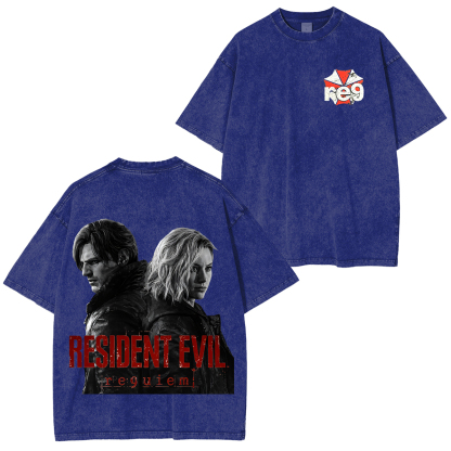 Resident Evil Washed T-shirt/Crewneck/Hoodie