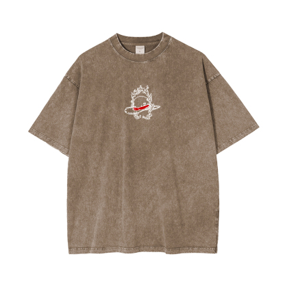 Luffy One Piece Unisex Washed T-Shirt