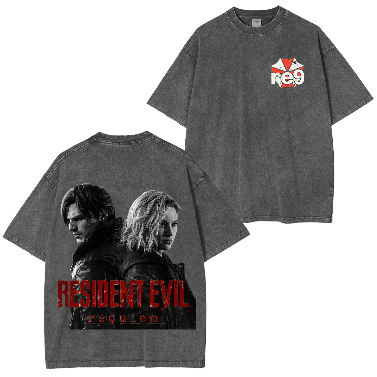 Resident Evil Washed T-shirt/Crewneck/Hoodie