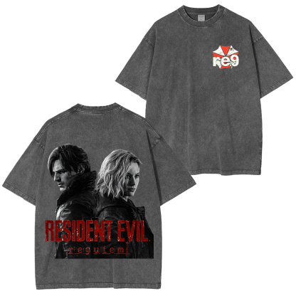Resident Evil Washed T-shirt/Crewneck/Hoodie