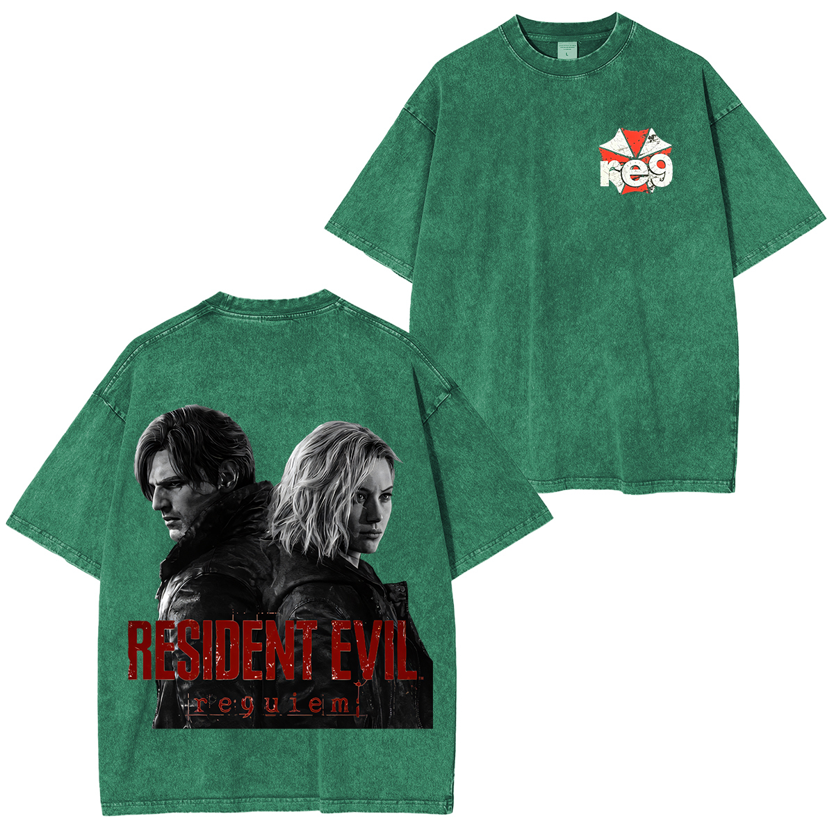 Resident Evil Washed T-shirt/Crewneck/Hoodie