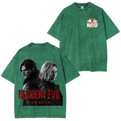 Resident Evil Washed T-shirt/Crewneck/Hoodie