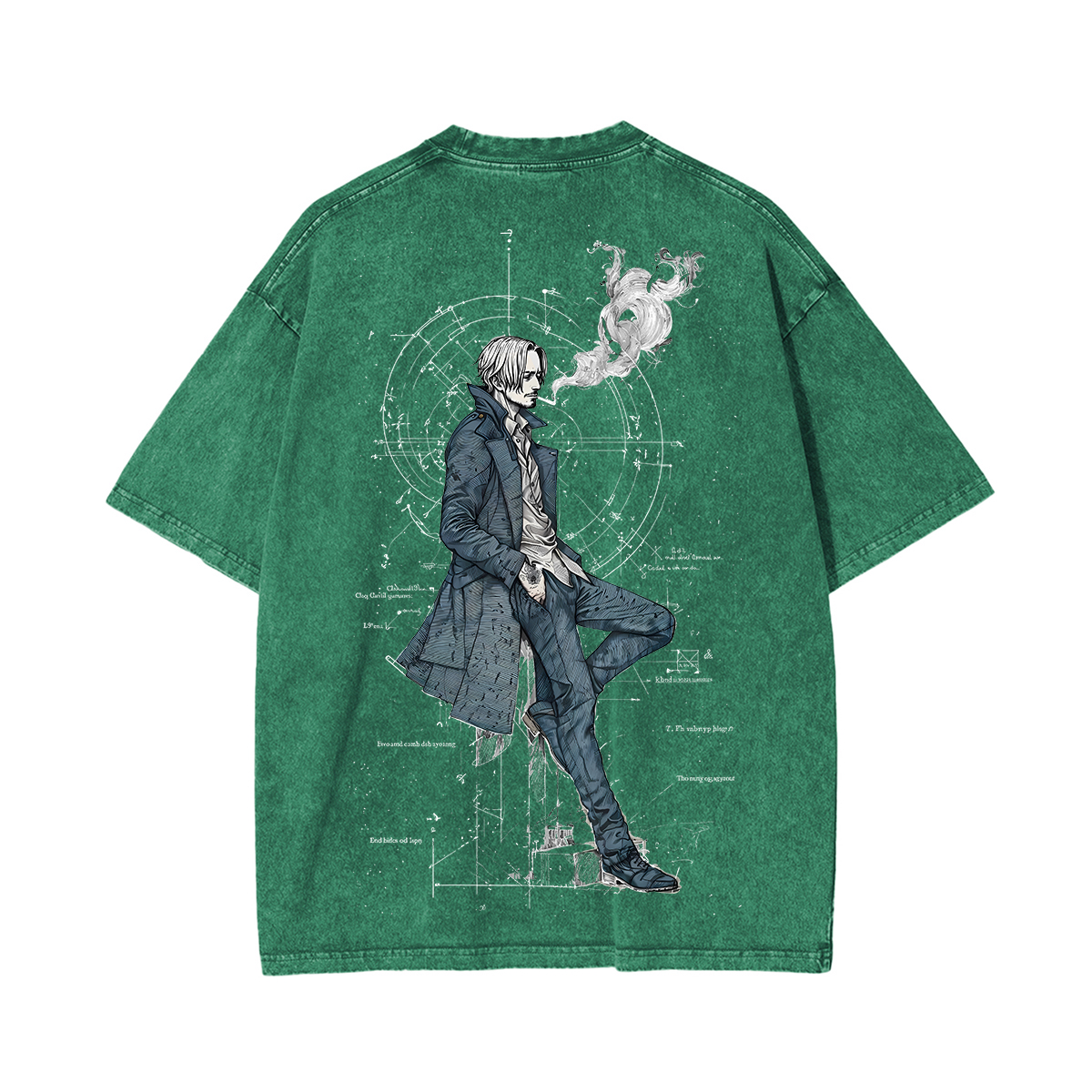 Sanji One Piece Unisex Washed T-Shirt