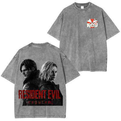 Resident Evil Washed T-shirt/Crewneck/Hoodie