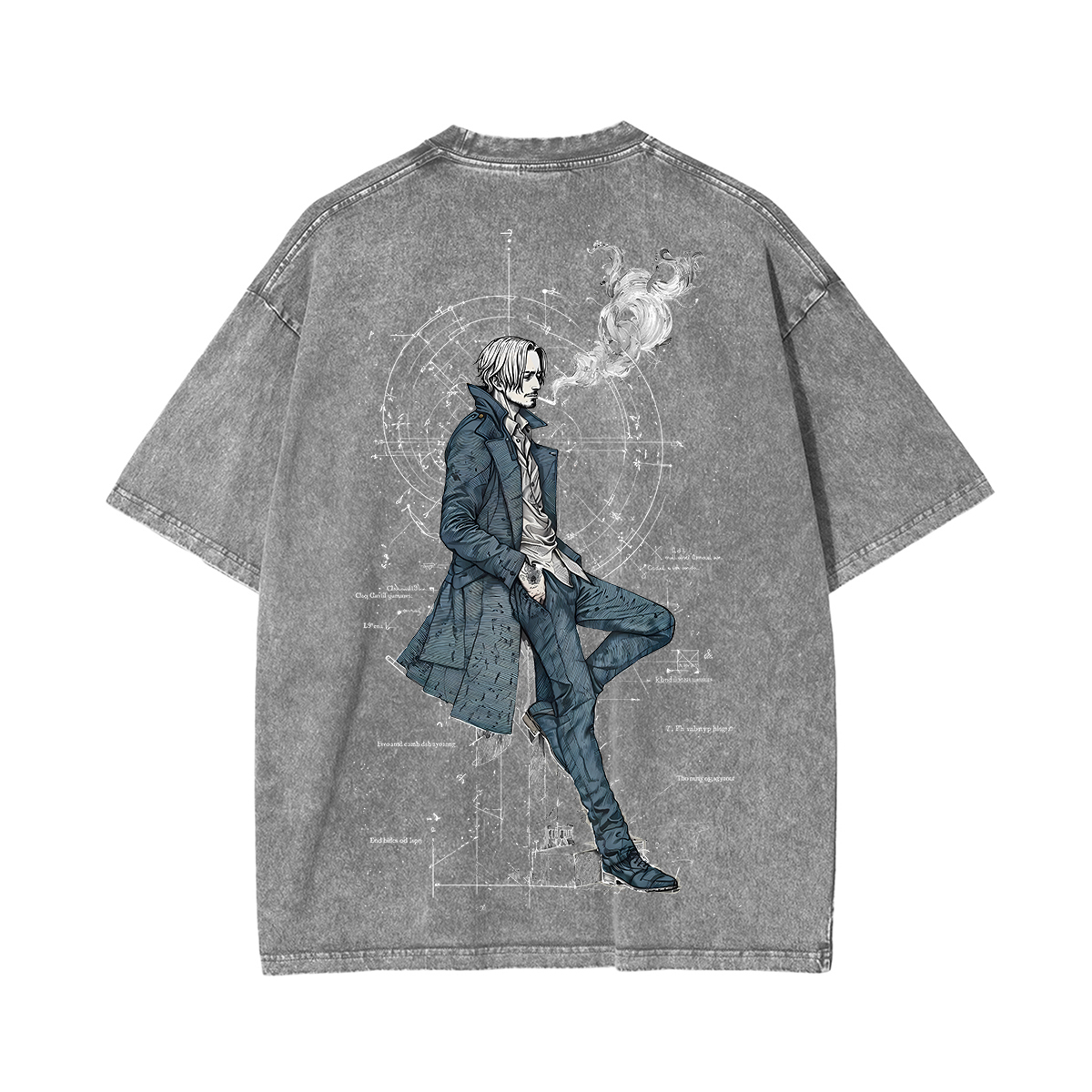 Sanji One Piece Unisex Washed T-Shirt