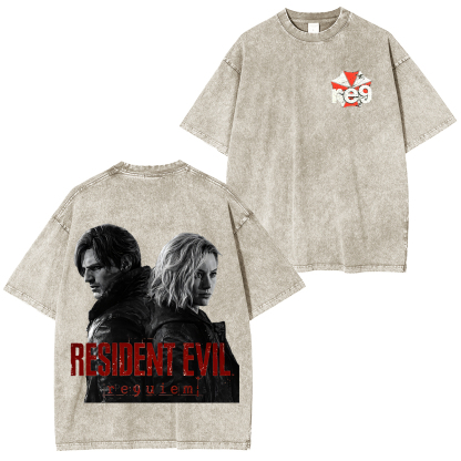 Resident Evil Washed T-shirt/Crewneck/Hoodie