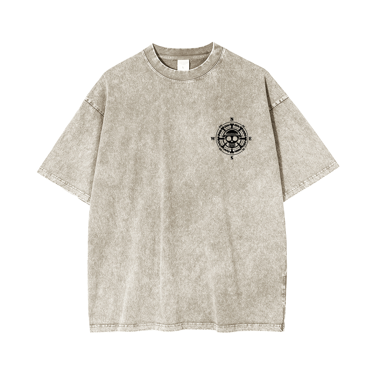 Sanji X Zoro X Luffy One Piece Unisex Washed T-Shirt