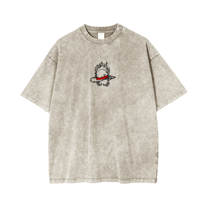 Luffy One Piece Unisex Washed T-Shirt