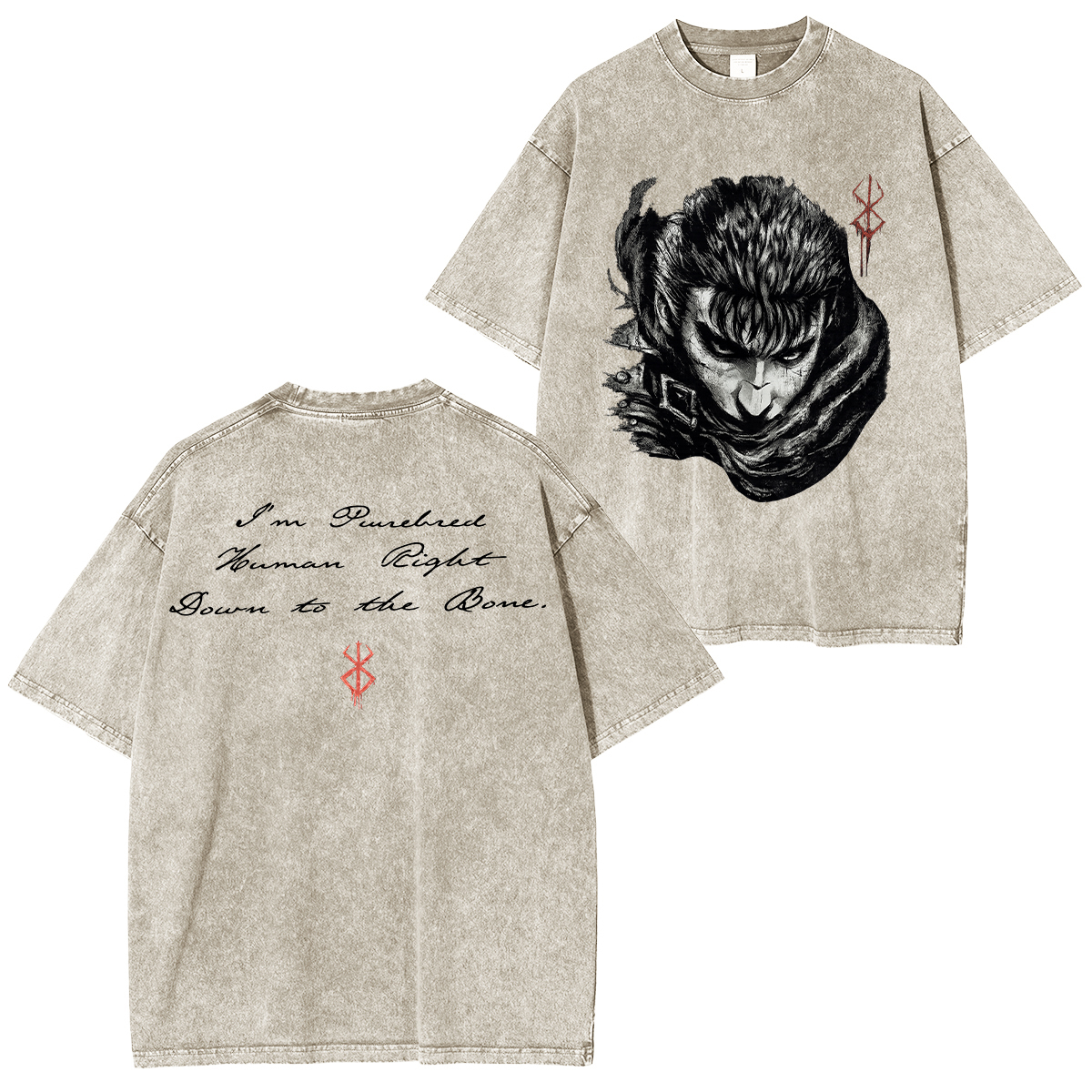 Berserk Washed Unisex T-Shirt