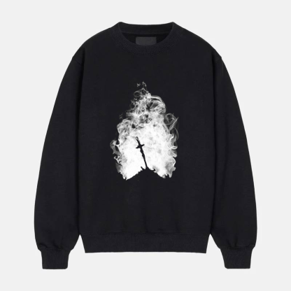 Dark Flame White Version  T-Shirt/ Crewneck Sweatshirt/Hoodie
