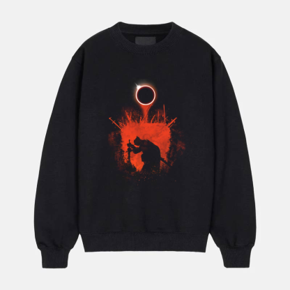 Fire Eclipse Ember Version  T-Shirt/ Crewneck Sweatshirt/Hoodie