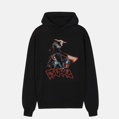 Capra Demon Unofficial Dark Souls Metal Band T-Shirt/ Crewneck Sweatshirt/Hoodie