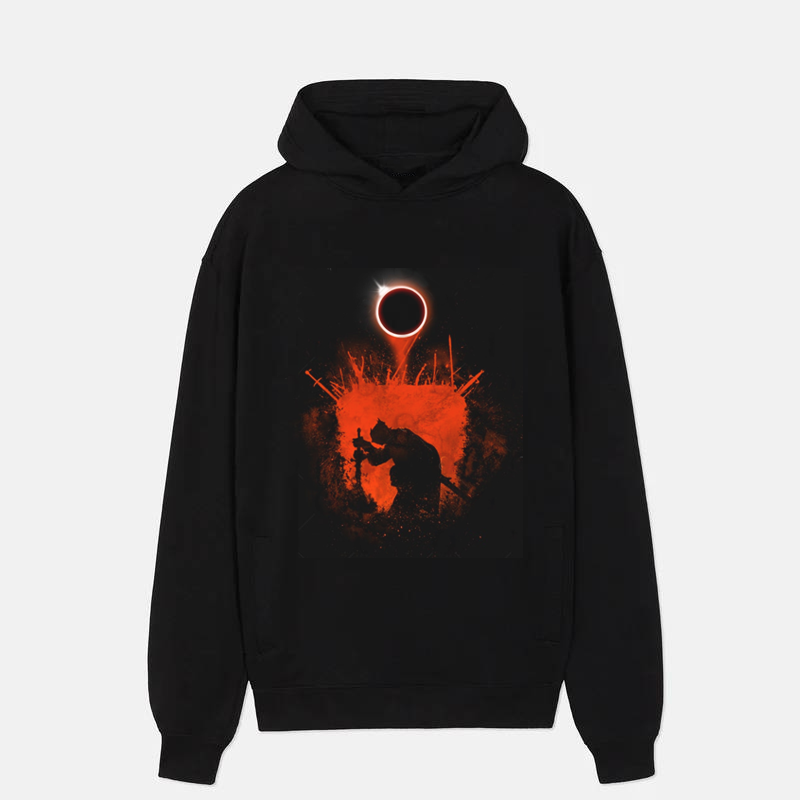 Fire Eclipse Ember Version  T-Shirt/ Crewneck Sweatshirt/Hoodie