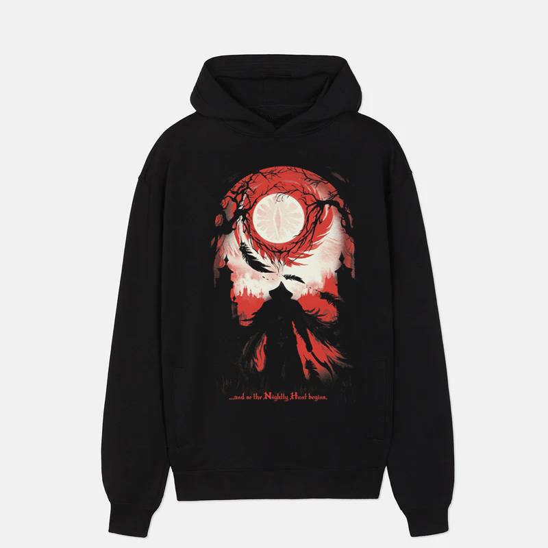 And so the Nightly Hunt begins Classic Hoodie