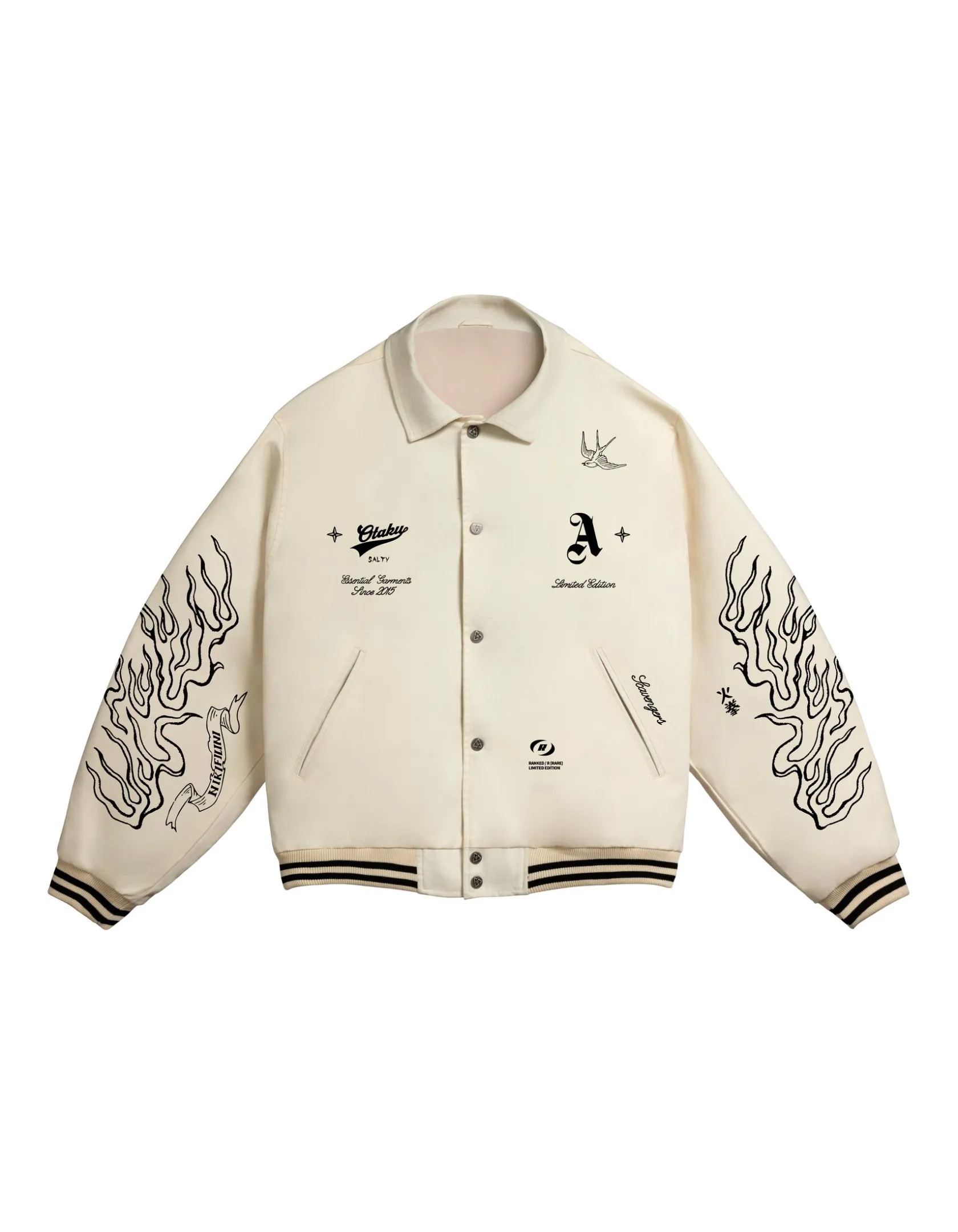 Scavenger Denim Bomber Jacket